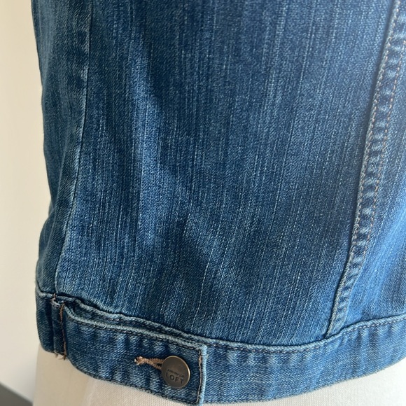 LOFT DENIM VEST NWOT - Picture 7 of 8